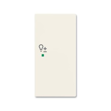 2CKA006220A0713 SRD-2-R-96 Клавиша двойная правая free@home, светорегулятор, Basic 55, цвет chalet-white