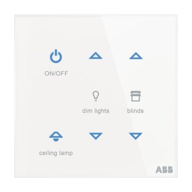 2CKA006300A1542 Сенсор Tacteo 6-кн, 86х86, гор TB/U6.4.1-CG