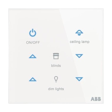 2CKA006300A1602 Сенсор Tacteo 6-кн, 86х86, верт TB/U6.5.1-CG