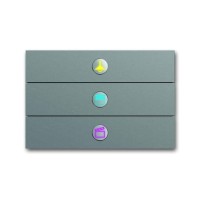 2CKA006310A0122 6342-866-101-500 Сенсор 3-клавишный priOn, сталь