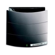 2CKA006320A0002 6320/10-20-500 Сенсор 1/2-клавишный с ИК-приемником, triton, платина