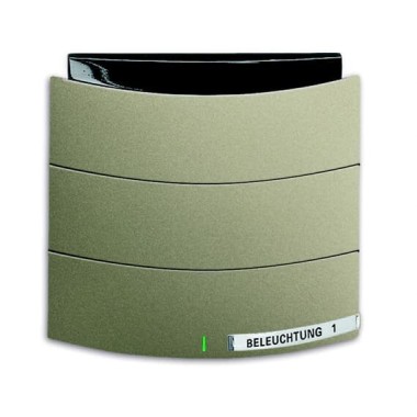 2CKA006320A0010 6320/10-260-500 Сенсор 1/2-клавишный с ИК-приемником, triton, паладий