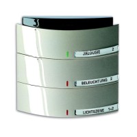 2CKA006320A0016 6320/30-79-500 Сенсор 3/6-клавишный с ИК-приемником, triton, шампань металлик