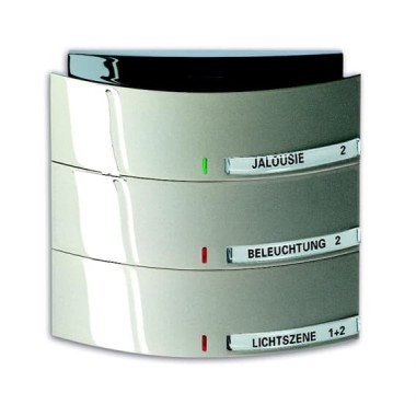 2CKA006320A0016 6320/30-79-500 Сенсор 3/6-клавишный с ИК-приемником, triton, шампань металлик