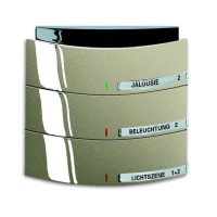 2CKA006320A0020 6320/30-260-500 Сенсор 3/6-клавишный с ИК-приемником, triton, паладий