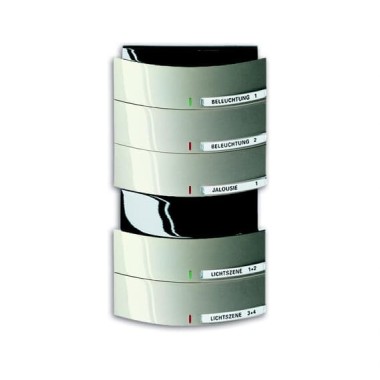 2CKA006320A0036 6320/50-79-500 Сенсор 5/10-клавишный с ИК-приемником, triton, шампань металлик