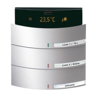 2CKA006320A0058 6321/38-83-500 Сенсор 3/6-клавишный, терморегулятор, triton, цвет серебристый алюминий