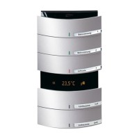 2CKA006320A0068 6321/58-83-500 Сенсор 5/10-клавишный, терморегулятор, triton, цвет серебристый алюминий