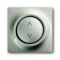 2CKA006430A0177 Клавиша для механизма электронного выключателя Busch-Jalousiecontrol 6411 U-101, 6411 U/S-101, 6418 U, реле 6402 U, серия impuls, цвет шампань-металлик