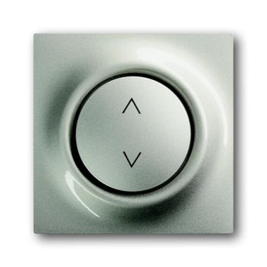 2CKA006430A0177 Клавиша для механизма электронного выключателя Busch-Jalousiecontrol 6411 U-101, 6411 U/S-101, 6418 U, реле 6402 U, серия impuls, цвет шампань-металлик