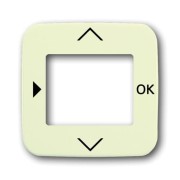 2CKA006430A0285 Плата центральная (накладка) для таймера 6455, 6456, 1098 U/UF, 1091 U, 6422 U, серия Busch-Duro 2000 SI, цвет слоновая кость