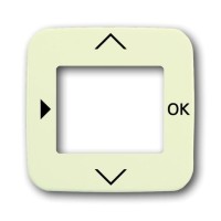 2CKA006430A0285 Плата центральная (накладка) для таймера 6455, 6456, 1098 U/UF, 1091 U, 6422 U, серия Busch-Duro 2000 SI, цвет слоновая кость