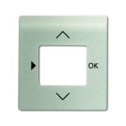 2CKA006430A0302 Плата центральная (накладка) для таймера 6455, 6456, 1098 U/UF, 1091 U, 6422 U, серия impuls, цвет шампань-металлик