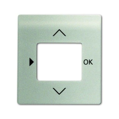 2CKA006430A0302 Плата центральная (накладка) для таймера 6455, 6456, 1098 U/UF, 1091 U, 6422 U, серия impuls, цвет шампань-металлик