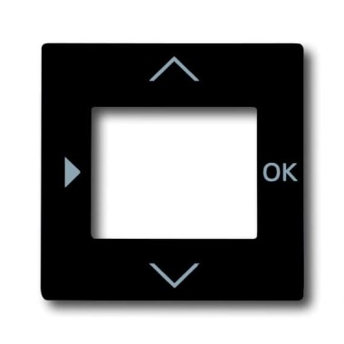 2CKA006430A0303 Плата центральная (накладка) для таймера 6455, 6456, 1098 U/UF, 1091 U, 6422 U, серия Future/Axcent/Carat/Династия, цвет антрацит