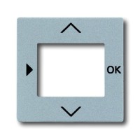 2CKA006430A0305 Плата центральная (накладка) для таймера 6455, 6456, 1098 U/UF, 1091 U, 6422 U, серия Future/Axcent/Carat/Династия, цвет серебристо-алюминиевый