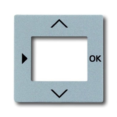 2CKA006430A0305 Плата центральная (накладка) для таймера 6455, 6456, 1098 U/UF, 1091 U, 6422 U, серия Future/Axcent/Carat/Династия, цвет серебристо-алюминиевый