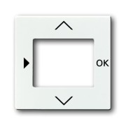 2CKA006430A0306 Плата центральная (накладка) для таймера 6455, 6456, 1098 U/UF, 1091 U, 6422 U, серия Future/Axcent/Carat/Династия, цвет альпийский белый