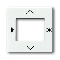 2CKA006430A0306 Плата центральная (накладка) для таймера 6455, 6456, 1098 U/UF, 1091 U, 6422 U, серия Future/Axcent/Carat/Династия, цвет альпийский белый