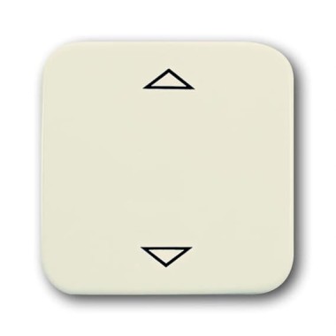 2CKA006430A0313 Клавиша для механизма электронного выключателя Busch-Jalousiecontrol 6411 U-101, 6411 U/S-101, 6418 U, реле 6402 U, серия Busch-Duro 2000 SI, цвет слоновая кость