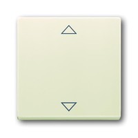 2CKA006430A0327 Клавиша для механизма электронного выключателя Busch-Jalousiecontrol 6411 U-101, 6411 U/S-101, 6418 U, реле 6402 U, серия Future/Axcent/Carat/Династия, цвет слоновая кость