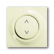 2CKA006430A0337 Клавиша для механизма электронного выключателя Busch-Jalousiecontrol 6411 U-101, 6411 U/S-101, 6418 U, реле 6402 U, серия impuls, цвет слоновая кость