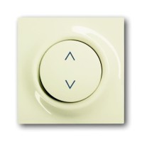 2CKA006430A0337 Клавиша для механизма электронного выключателя Busch-Jalousiecontrol 6411 U-101, 6411 U/S-101, 6418 U, реле 6402 U, серия impuls, цвет слоновая кость