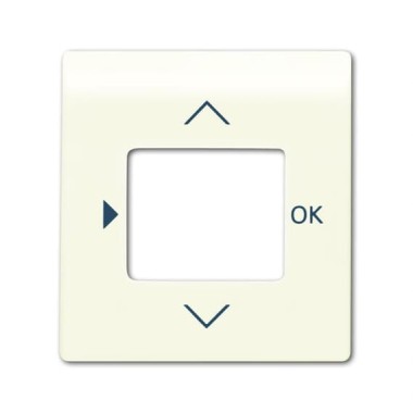 2CKA006430A0341 Плата центральная (накладка) для таймера 6455, 6456, 1098 U/UF, 1091 U, 6422 U, серия impuls, цвет слоновая кость