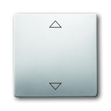 2CKA006430A0343 Клавиша для механизма электронного выключателя Busch-Jalousiecontrol 6411 U-101, 6411 U/S-101, 6418 U, реле 6402 U, серия pure/сталь