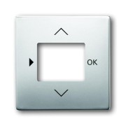 2CKA006430A0344 Плата центральная (накладка) для таймера 6455, 6456, 1098 U/UF, 1091 U, 6422 U,, серия pure/сталь