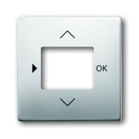 2CKA006430A0344 Плата центральная (накладка) для таймера 6455, 6456, 1098 U/UF, 1091 U, 6422 U,, серия pure/сталь