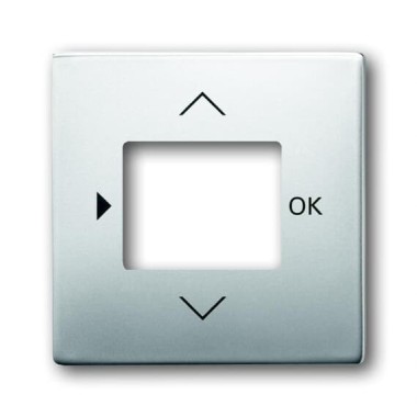 2CKA006430A0344 Плата центральная (накладка) для таймера 6455, 6456, 1098 U/UF, 1091 U, 6422 U,, серия pure/сталь