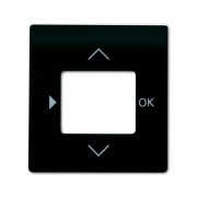 2CKA006430A0382 Плата центральная (накладка) для таймера 6455, 6456, 1098 U/UF, 1091 U, 6422 U, серия impuls, цвет чёрный бархат