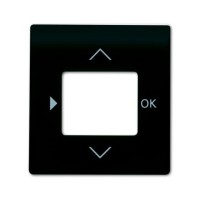 2CKA006430A0382 Плата центральная (накладка) для таймера 6455, 6456, 1098 U/UF, 1091 U, 6422 U, серия impuls, цвет чёрный бархат