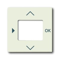 2CKA006430A0394 Плата центральная (накладка) для таймера 6455, 6456, 1098 U/UF, 1091 U, 6422 U, серия Basic 55, цвет chalet-white