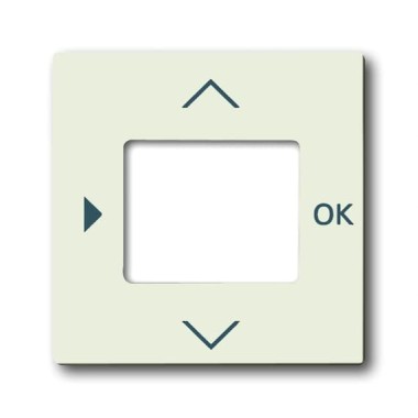 2CKA006430A0394 Плата центральная (накладка) для таймера 6455, 6456, 1098 U/UF, 1091 U, 6422 U, серия Basic 55, цвет chalet-white