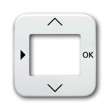 2CKA006430A0401 Плата центральная (накладка) для таймера 6455, 6456, 1098 U/UF, 1091 U, 6422 U, серия Reflex SI, цвет альпийский белый