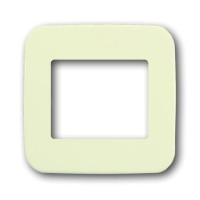 2CKA006470A0001 Плата центральная (накладка) для механизма бесконтактного выключателя 6406 U, серия Busch-Duro 2000 SI, цвет слоновая кость