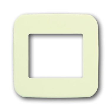 2CKA006470A0001 Плата центральная (накладка) для механизма бесконтактного выключателя 6406 U, серия Busch-Duro 2000 SI, цвет слоновая кость