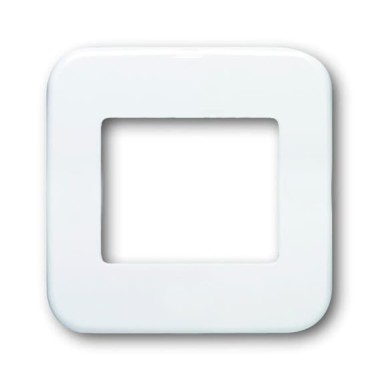 2CKA006470A0002 Плата центральная (накладка) для механизма бесконтактного выключателя 6406 U, серия Busch-Duro 2000 SI, цвет альпийский белый