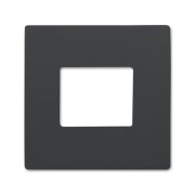 2CKA006470A0007 Плата центральная (накладка) для механизма бесконтактного выключателя 6406 U, серия Future/Axcent/Carat/Династия, цвет антрацит
