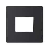 2CKA006470A0011 Плата центральная (накладка) для механизма бесконтактного выключателя 6406 U, серия Future/Axcent/Carat/Династия, цвет черный бархат