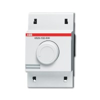 2CKA006512A0340 Механизм светорегулятора Busch-Dimmer для LED-ламп, поворотный, 2-100 Вт/Ва, для установки на DIN-рейку