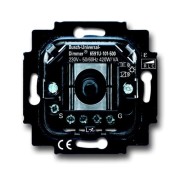 2CKA006513A0588 Механизм светорегулятора Busch-Dimmer для ламп накаливания и НВ галогенных ламп с электронным или индуктивным трансформатором, поворотный, 60-420 Вт/ВА, для скрытой установки