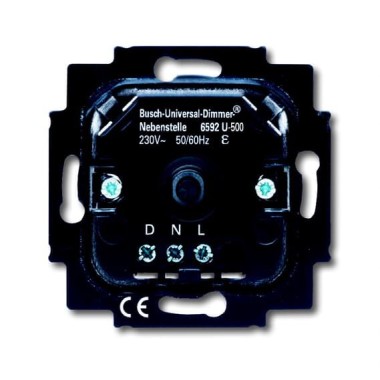 2CKA006513A0590 Механизм светорегулятора Busch-Dimmer, вспомогательное устройство для управления светорегуляторами 6591 U, 6583, для скрытой установки
