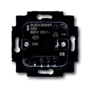 2CKA006515A0840 Механизм светорегулятора Busch-Dimmer для ламп накаливания, поворотный, 60-600 Вт/ВA, для скрытой установки