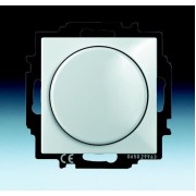 2CKA006515A0842 Механизм светорегулятора Busch-Dimmer с центральной платой (накладкой), 60-400 Вт, серия Basic 55, цвет альпийский белый