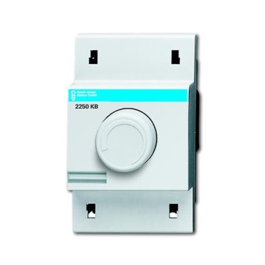 2CKA006531A0032 Механизм светорегулятора Busch-Dimmer для ламп накаливания, поворотный, 60-600 Вт/ВА, для установки на DIN-рейку