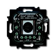 2CKA006590A0171 Механизм светорегулятора Busch-Dimmer для ламп накаливания и НВ галогенных ламп с электронным или индуктивным трансформатором, клавишный, 60-420 Вт/ВА,для скрытой установки