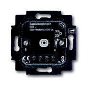 2CKA006590A0172 Механизм светорегулятора Busch-Dimmer усилитель мощности для универсального центрального светорегулятора 6591 U-101 и 6593 U, 200-315 Вт/ВА, для скрытой установки